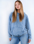 Knit Denim Sweatshirt