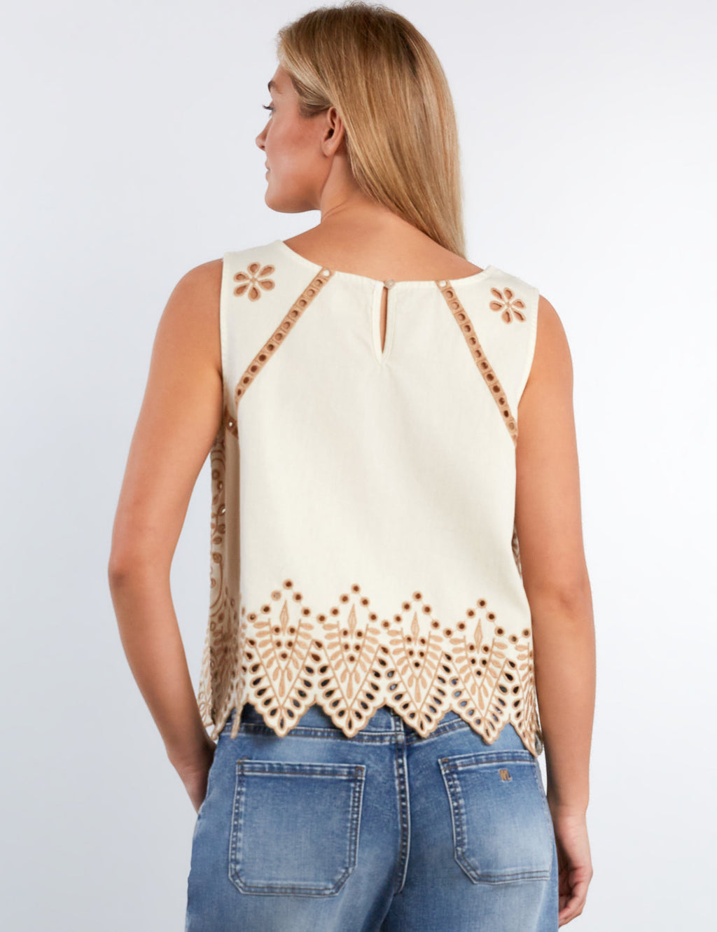 Alison Eyelet Top